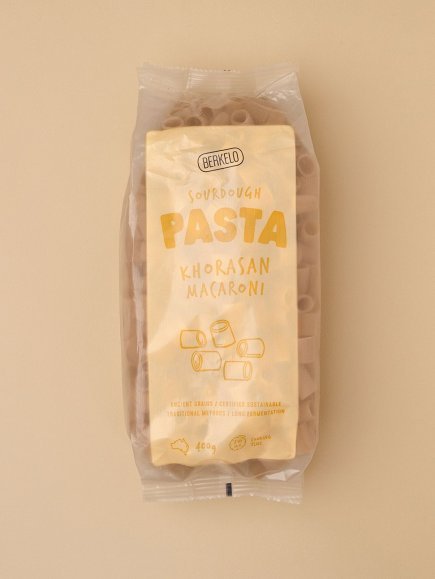 G - Berkelo sourdough Pasta khorasan Macaroni