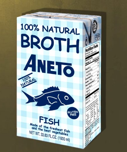 G - Aneto Fish Broth 1L